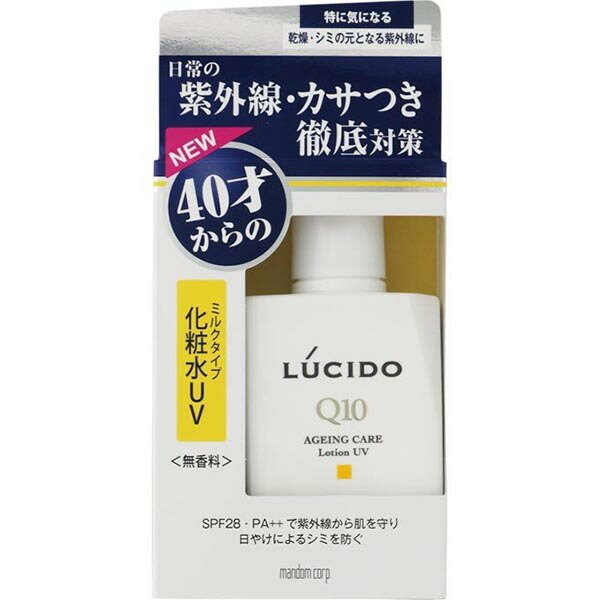 Лосьон Mandom Lucido Ageing Care Lotion UV с защитой от ультрафиолета SPF 28 PA++ 100 мл