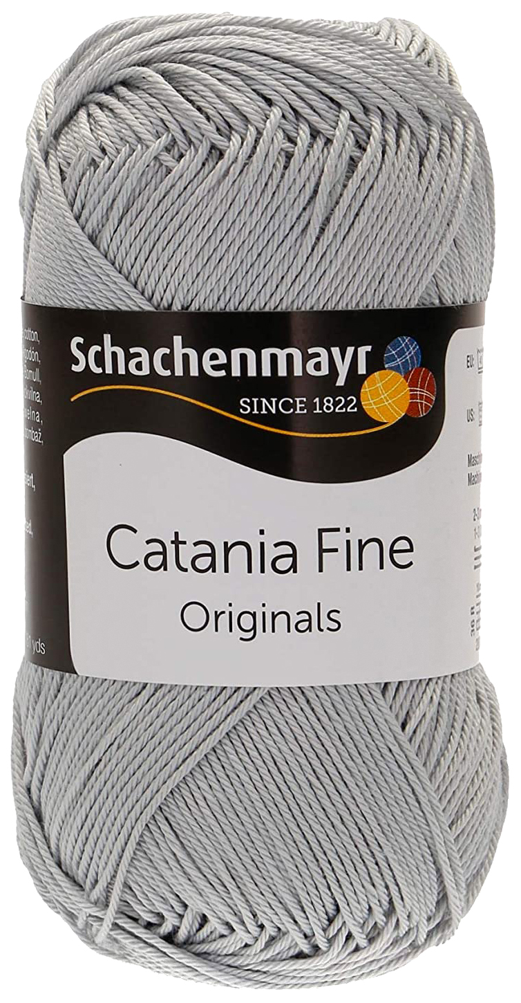 

Пряжа Schachenmayr 9807300 Catania Fine Originals (00434), Серый, Catania Fine