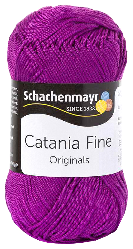 

Пряжа Schachenmayr 9807300 Catania Fine Originals (00366, phlox), Фиолетовый, Catania Fine
