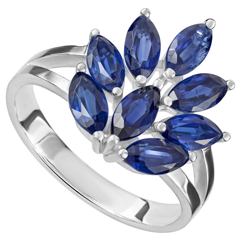 

Кольцо из серебра с кианитом р. LAZURIT-ONLINE 846500, 846500
