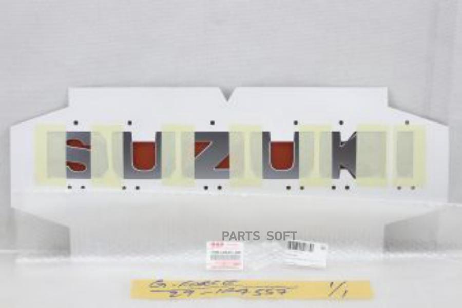 

SUZUKI 7782165J01ZGH ЭМБЛЕМА КОЖУХ ЗАП. КОЛЕСА SUZUKI 1шт