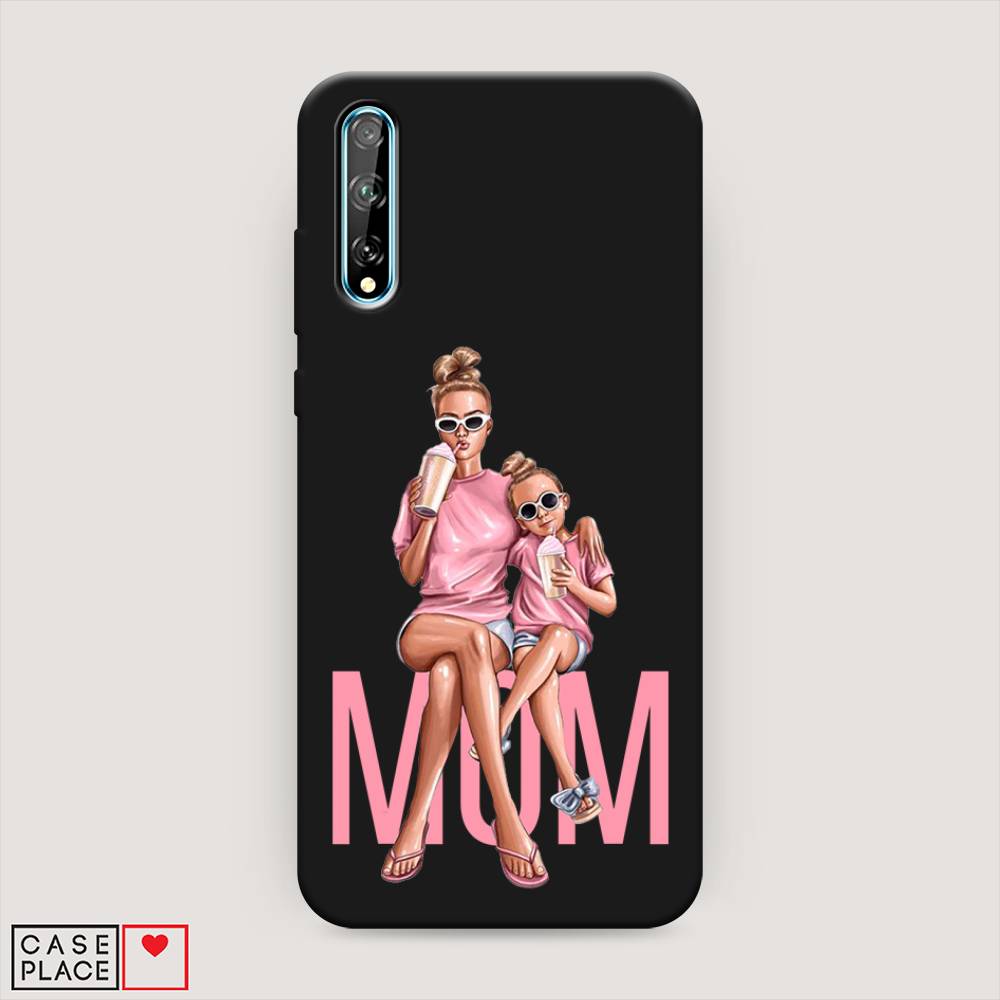 

Чехол Awog на Huawei P Smart S "Lovely mom", Синий;бежевый;розовый, 6103552-1