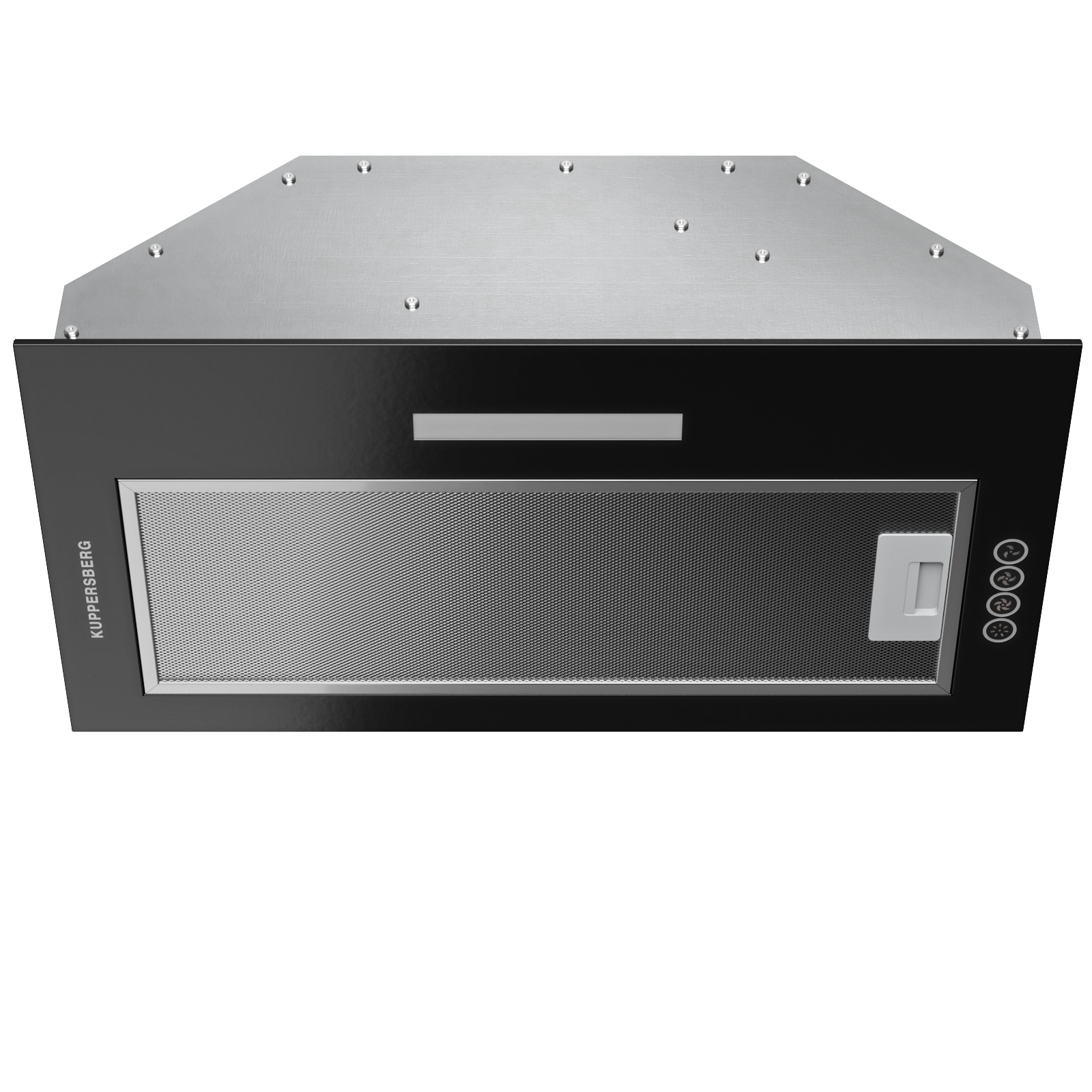 

Вытяжка встраиваемая KUPPERSBERG INTOUCH 60 B 1М Black, Черный, INTOUCH 60 B