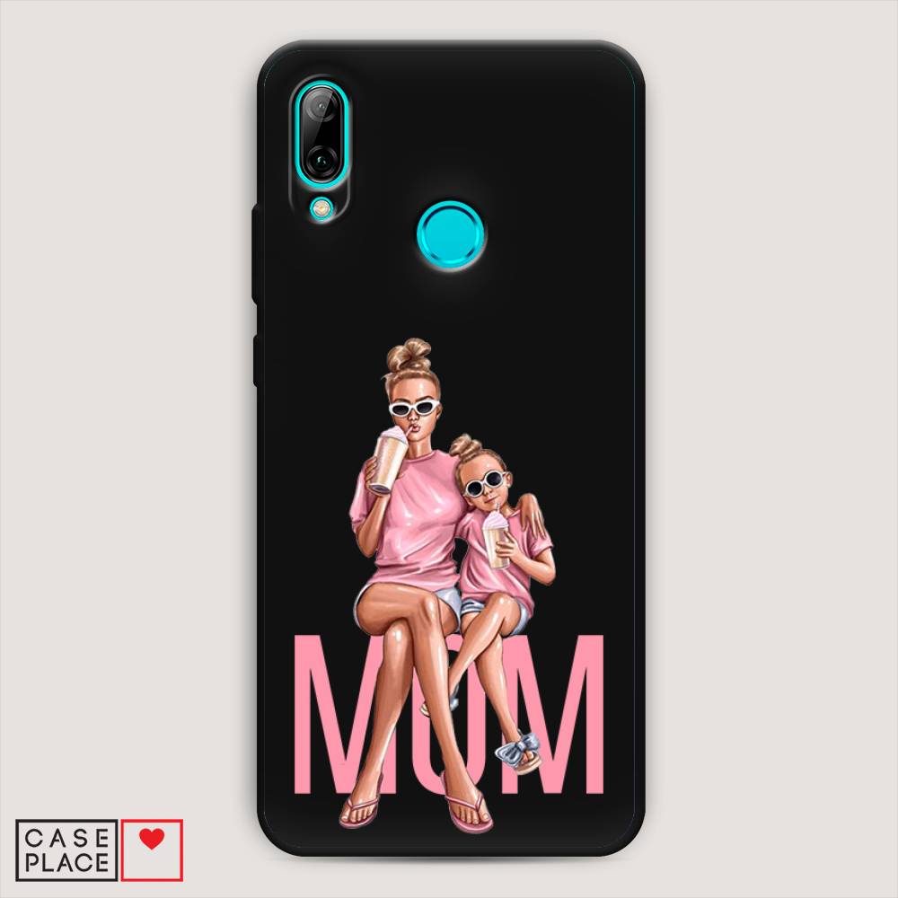 

Чехол Awog на Huawei P Smart 2019 "Lovely mom", Синий;бежевый;розовый, 67252-1