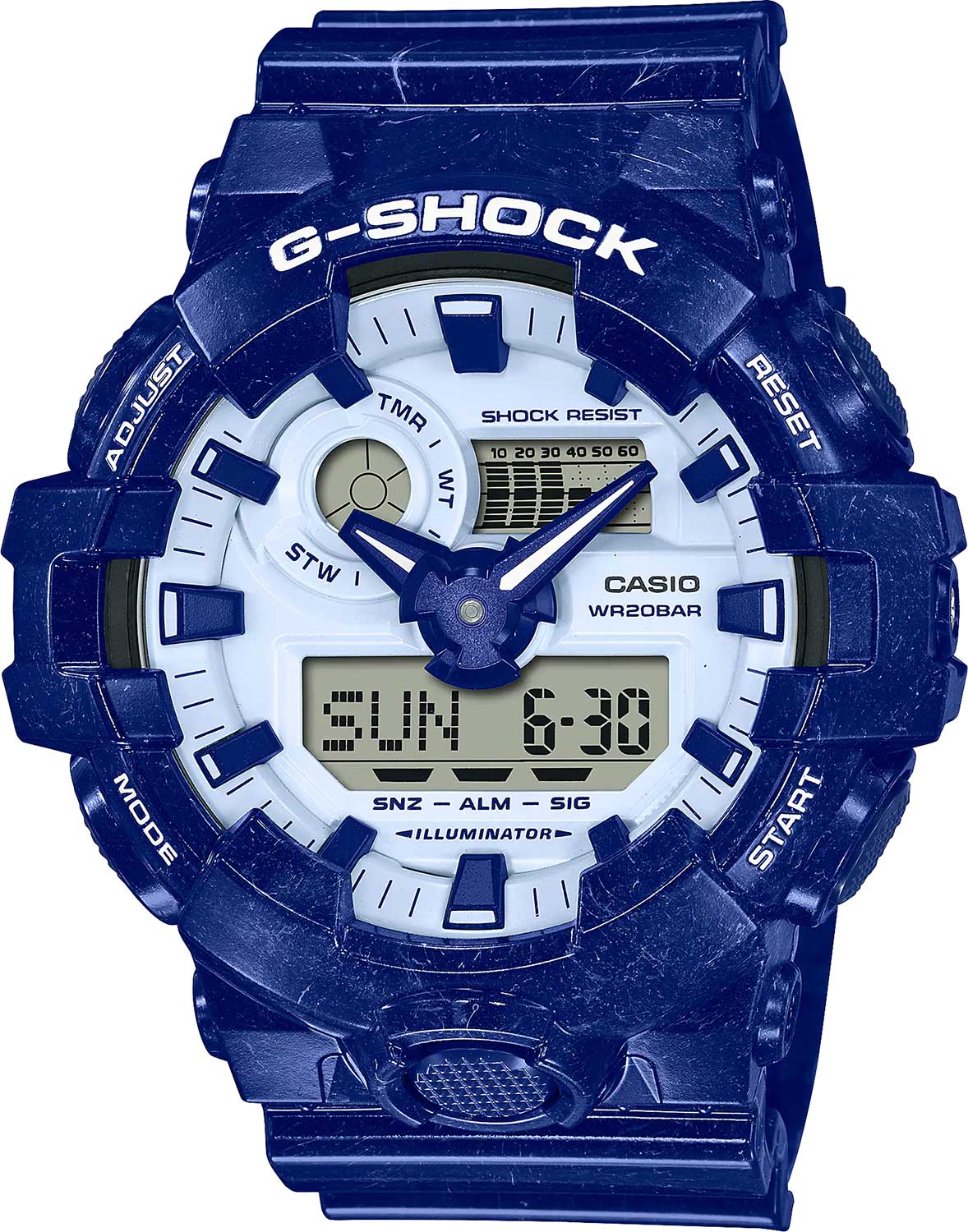 

Наручные часы мужские Casio GA-700BWP-2A, GA-700BWP-2A