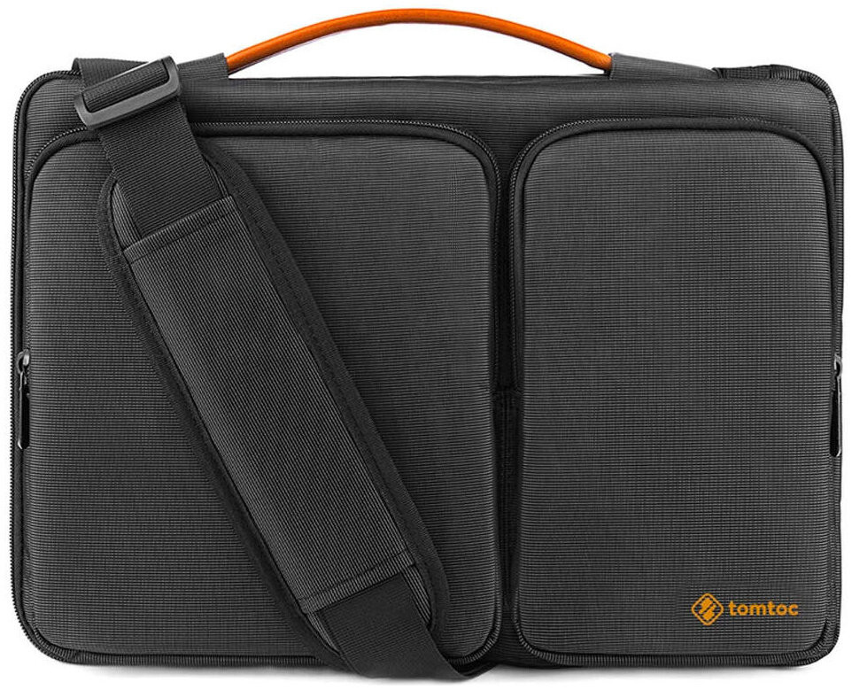 

Сумка для ноутбука унисекс Tomtoc Defender Laptop Shoulder Bag A42 13" Черный, Defender Laptop Shoulder Bag A42