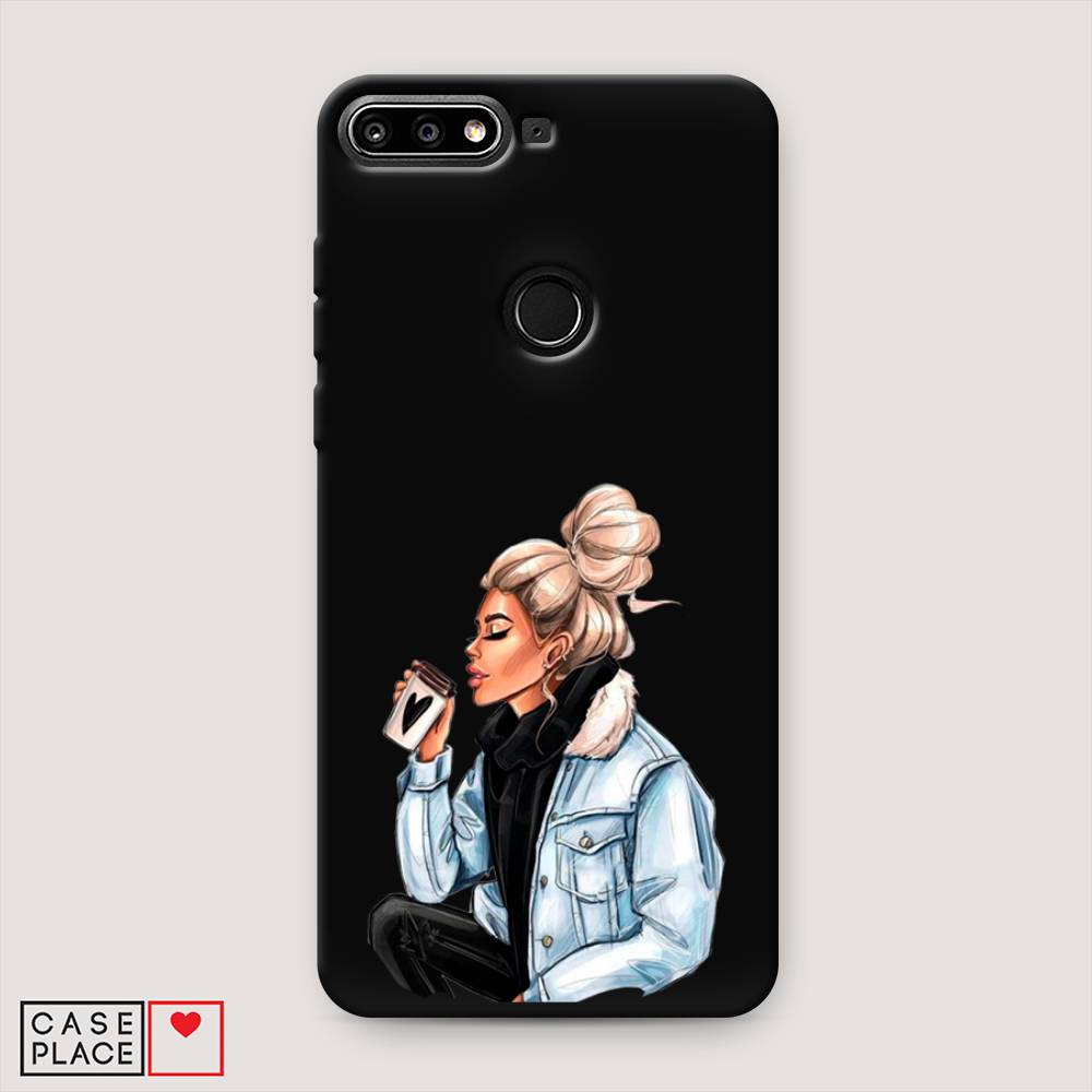 

Чехол Awog на Huawei Nova 2 Lite "Cute girl", Коричневый;бежевый, 64652-1