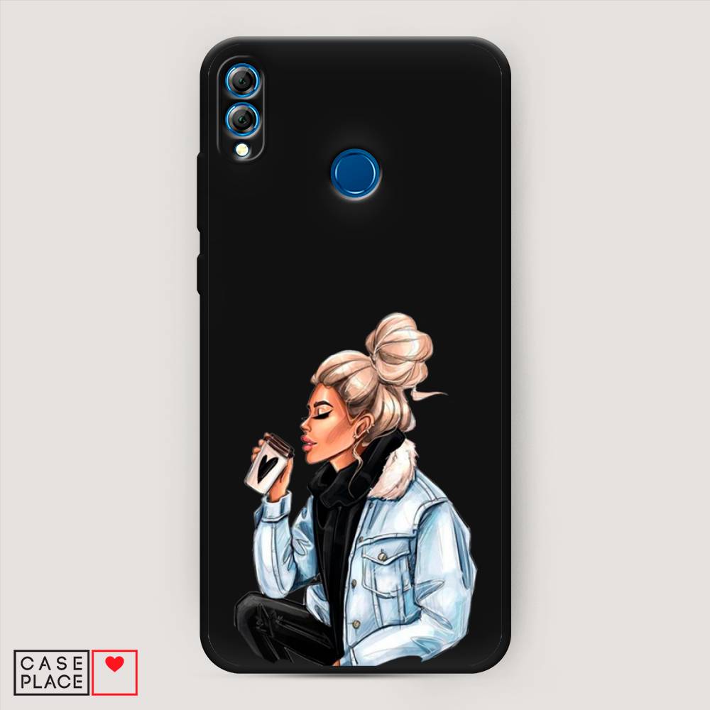 

Чехол Awog на Honor 8X "Cute girl", Коричневый;бежевый, 66752-1