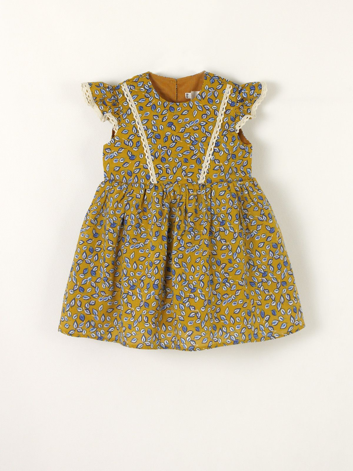 Платье детское Даримир листопадгорчичный116, желтый, 86