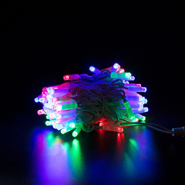 

Световая гирлянда новогодняя Merry christmas 4808-1 10м разноцветный/RGB