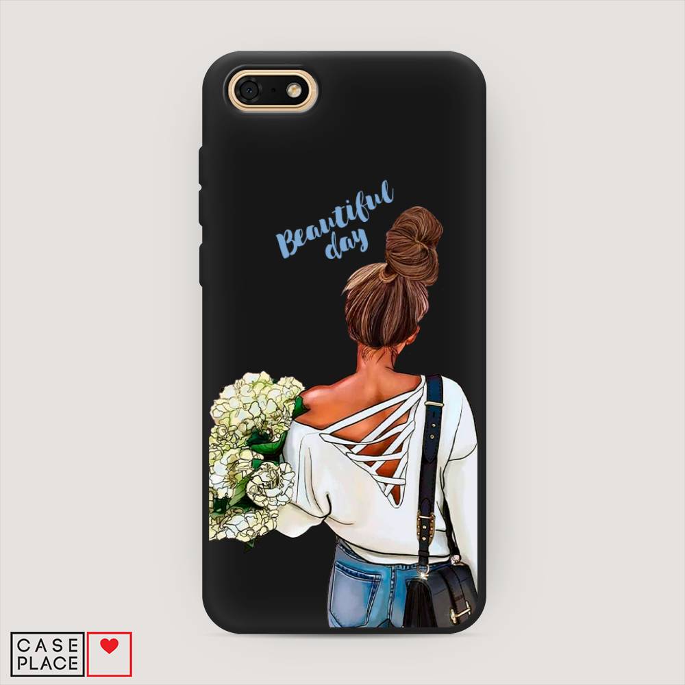 

Чехол Awog на Huawei Y5 2018 "Beautiful day vector", Коричневый;белый;зеленый, 65952-1