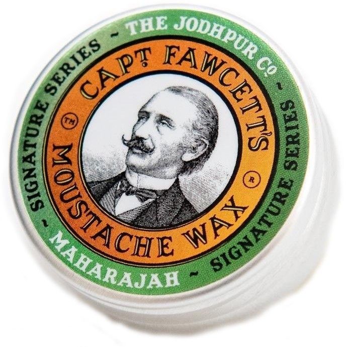 Воск для усов Captain Fawcett Maharajah Moustache Wax вампирея капитана блада с открыткой с автографом