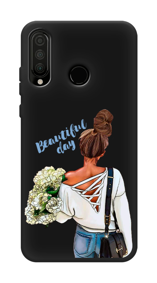 

Чехол Awog на Huawei P30 Lite "Beautiful day vector", Коричневый;белый;зеленый, 67952-1