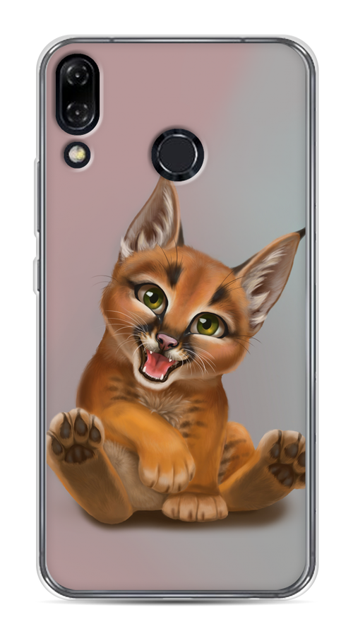 

Чехол Awog на Asus Zenfone 5 ZE620KL "Малыш рыси", Оранжевый;серый, 43350-1