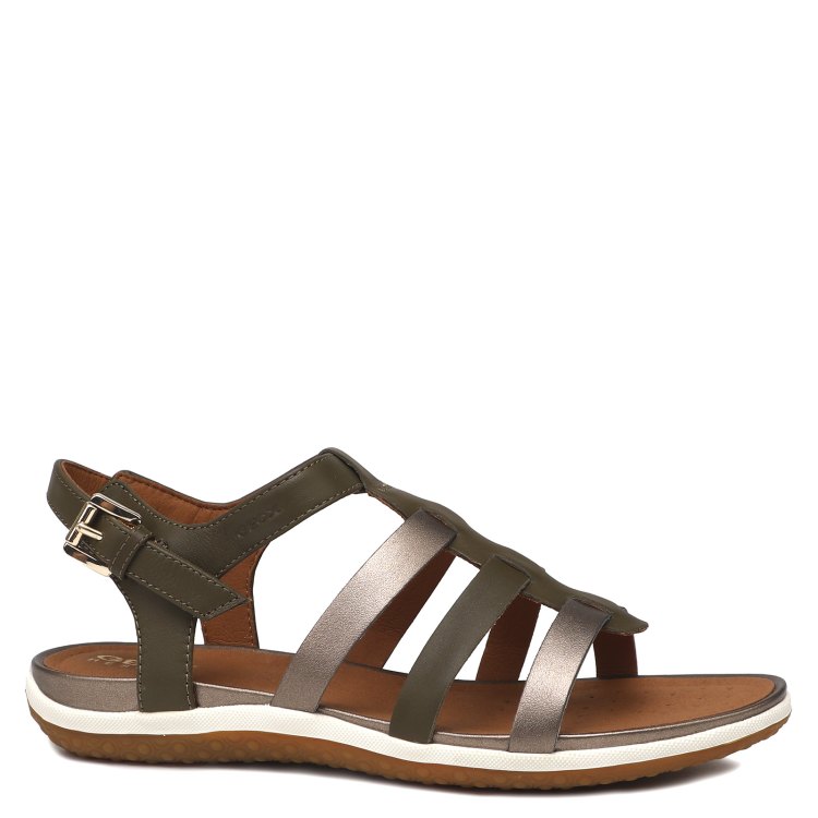 

Сандалии женские GEOX D72R6A хаки 37 EU, D72R6A