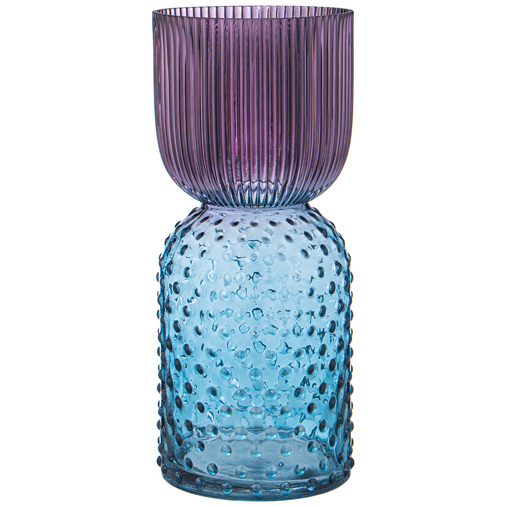 

Ваза Lefard 182-1050 art violet-blue диаметр 13см высота 30см