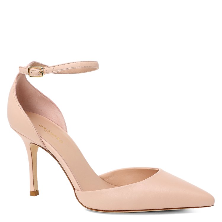 

Туфли женские Oronero Firenze 1004 бежевые 38 EU, Бежевый, 1004