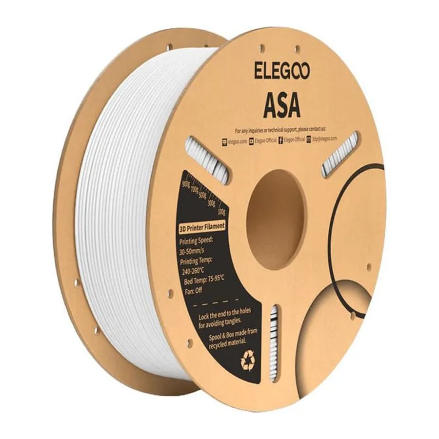 

Пластик ASA для 3D-принтера Elegoo белый (150088-01), ASA