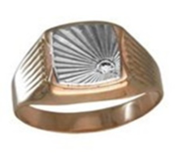 

Кольцо из золота р. 22 Golden Eagle ЗЛПК-1-5-008-1Б, фианит, ЗЛПК-1-5-008-1Б