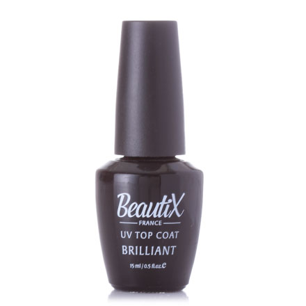 фото Топ beautix brilliant без липкого слоя top coat 15 мл