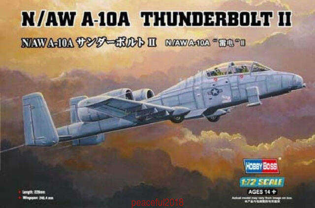 

Сборная модель HobbyBoss 1/72 Самолет N/AW A-10A Thunderbolt Ii 80267