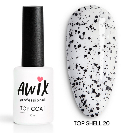 фото Топ для гель-лака awix professional shell №20 10 мл