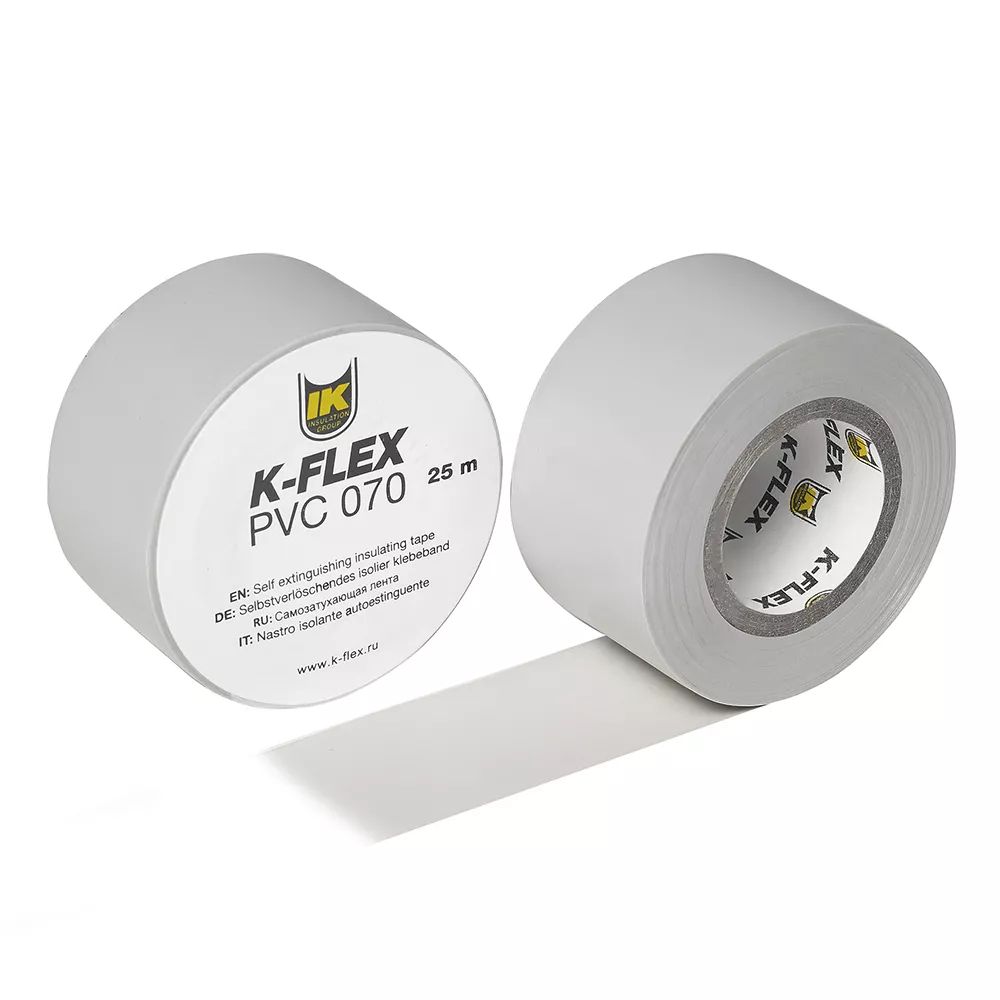 

Лента для теплоизоляции K-FLEX 038-025 PVC AT 070 grey