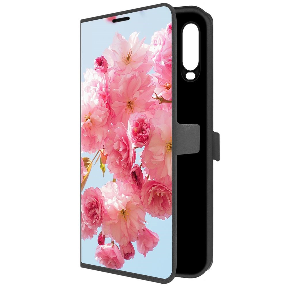 

Чехол-книжка Krutoff Eco Book для Vivo Y17 Сакура (черный)