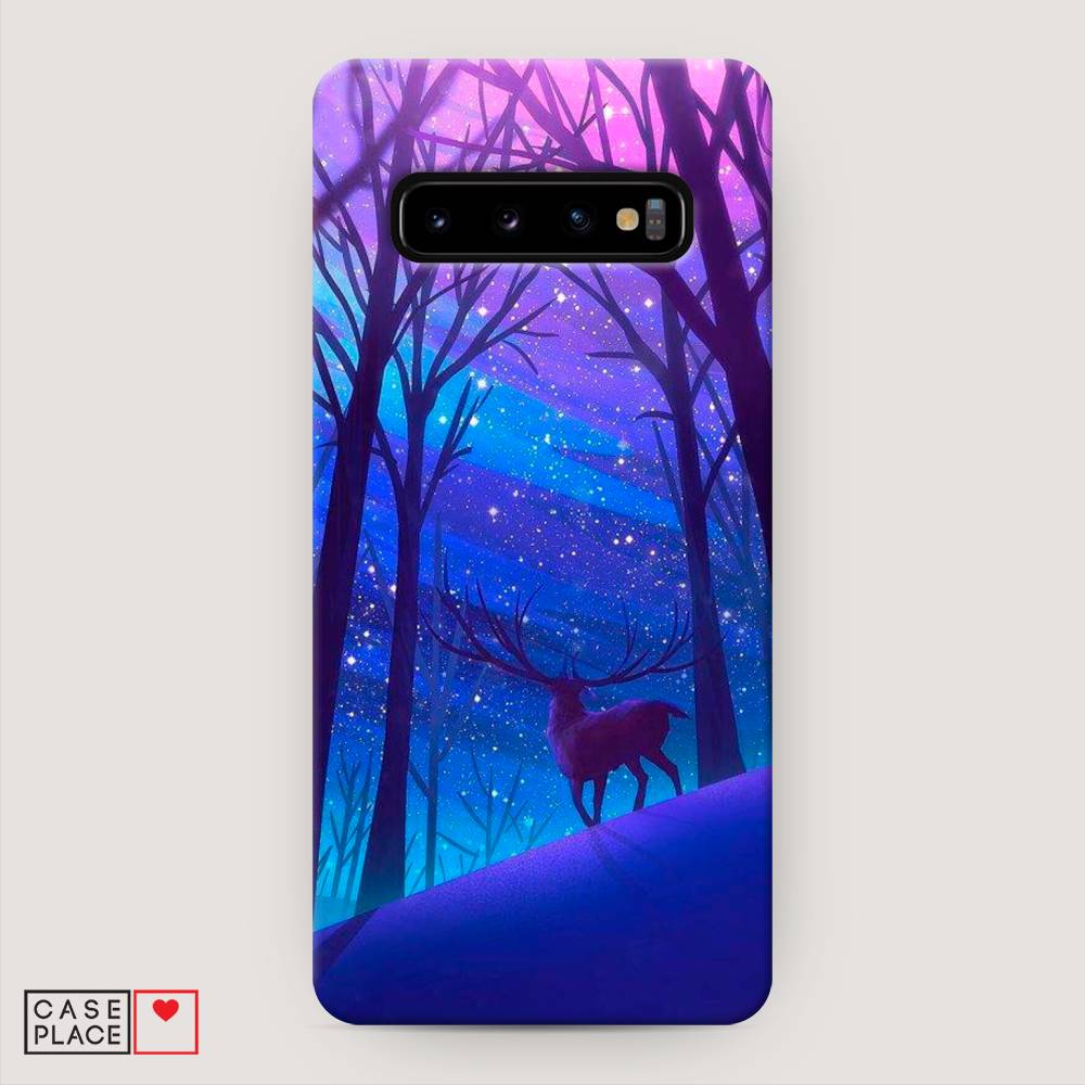 

Пластиковый чехол "Северный олень" на Samsung Galaxy S10 +, 27120-1