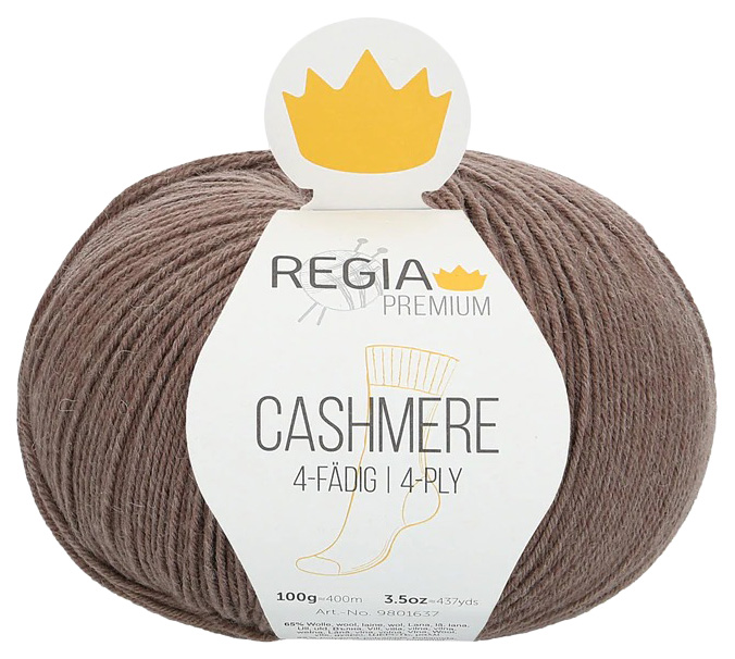

Пряжа для вязания Regia 9801637 Cashmere (00025), Коричневый, Cashmere