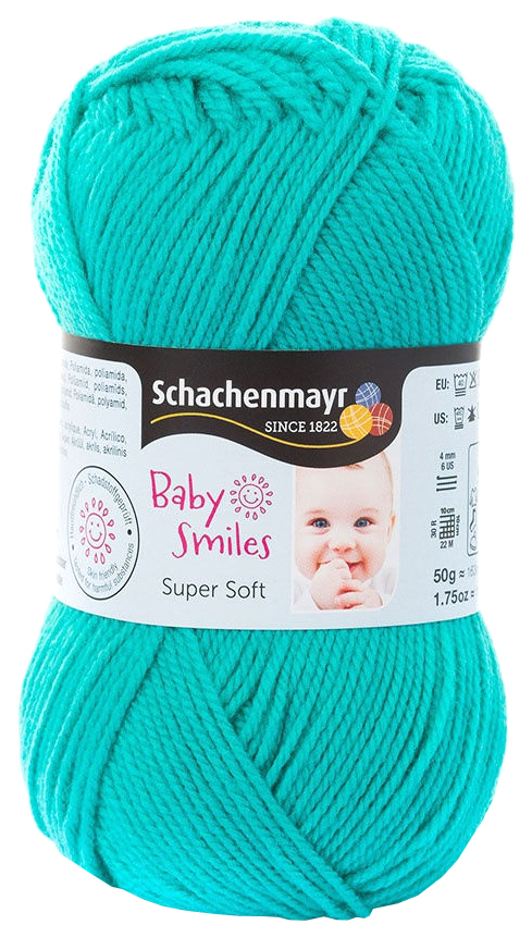 

Пряжа Schachenmayr 9807527 Baby Super Soft Baby Smiles (01070, jade), Bаby Super Soft