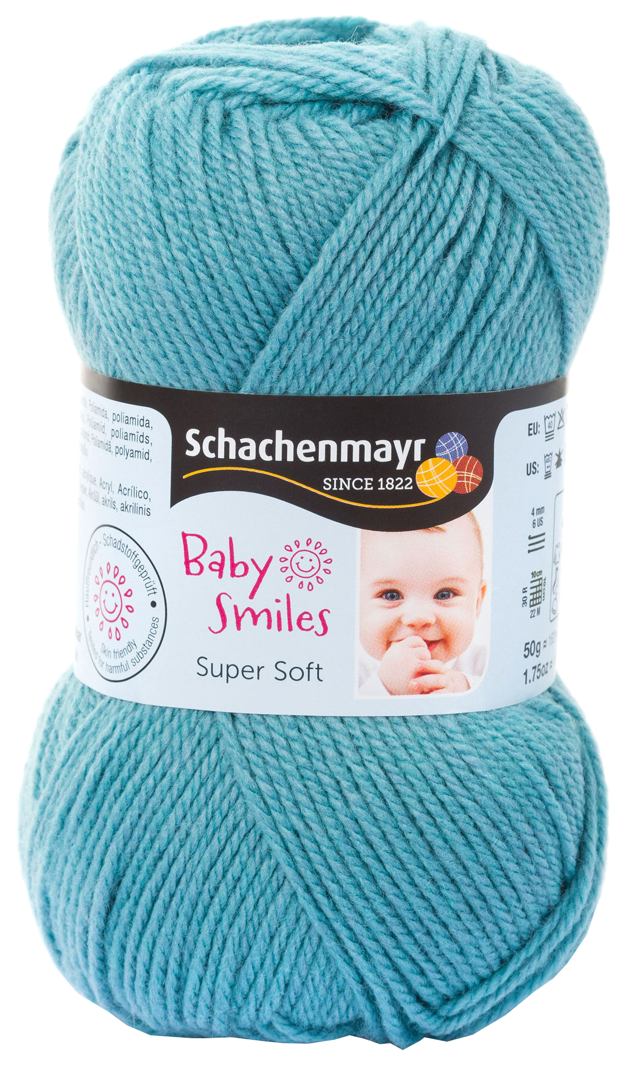 фото Пряжа schachenmayr 9807527 baby super soft baby smiles (01067, opal)