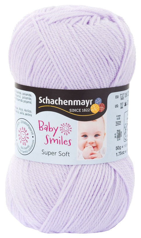 

Пряжа Schachenmayr 9807527 Baby Super Soft Baby Smiles (01034, mauve), Фиолетовый, Bаby Super Soft