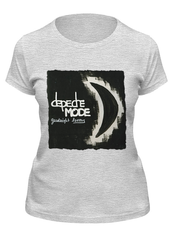 

Футболка женская Printio Depeche mode серая 2XL, Серый;белый, Depeche mode