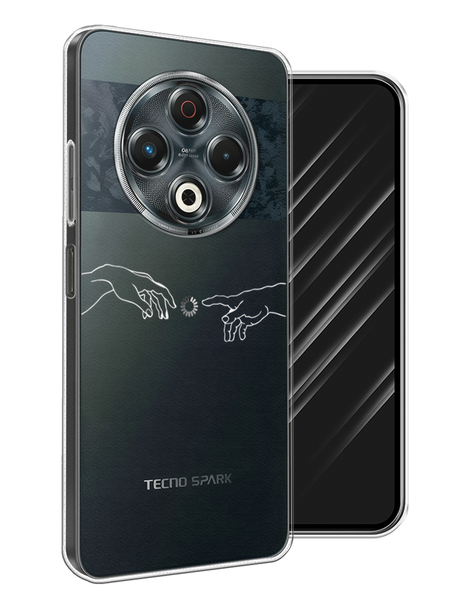 

Чехол Awog на Tecno Spark 30 "Загрузка творения", Белый;серый;прозрачный, 309150-1