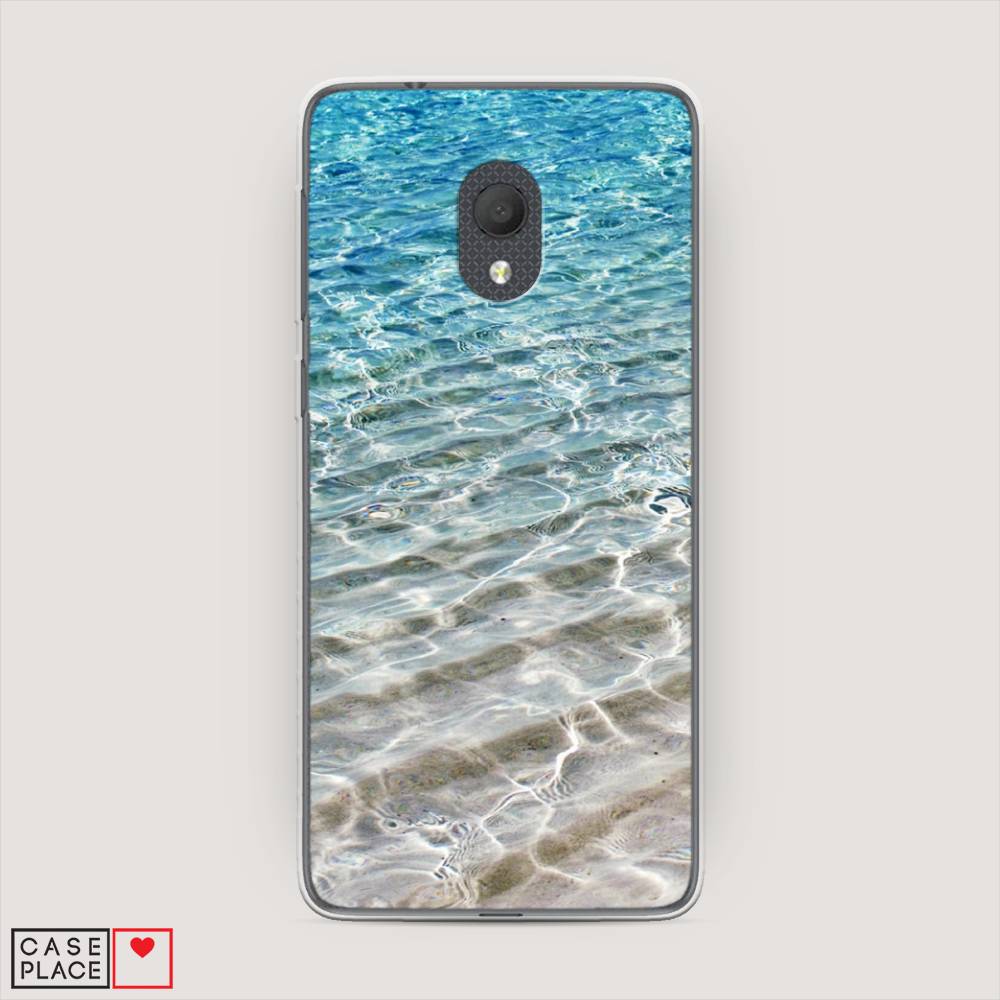 

Чехол Awog на Alcatel 1C 5003D (2019) / Алкатель 1C 5003D (2019) "Волны 10", 170650-4