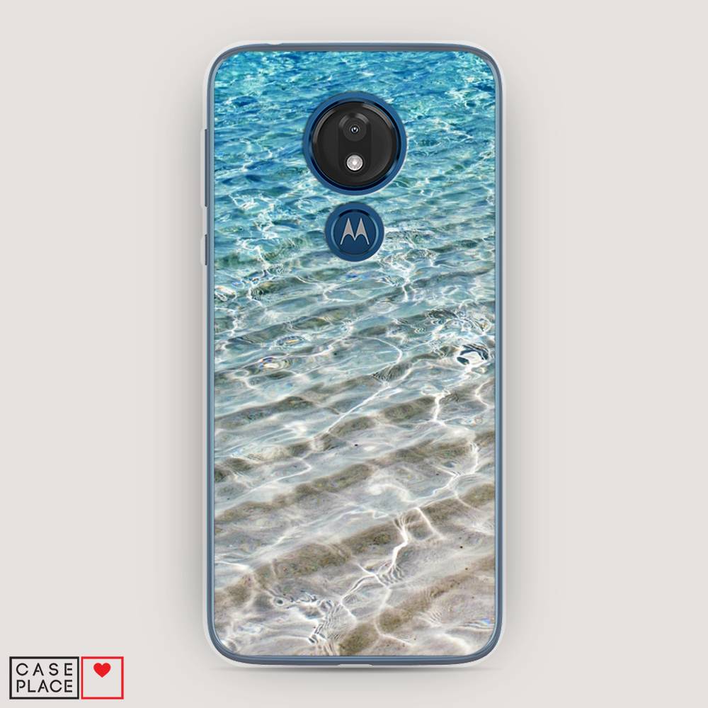 

Чехол Awog на Motorola Moto G7 / Моторола Мото G7 "Волны 10", Разноцветный, 241150-4