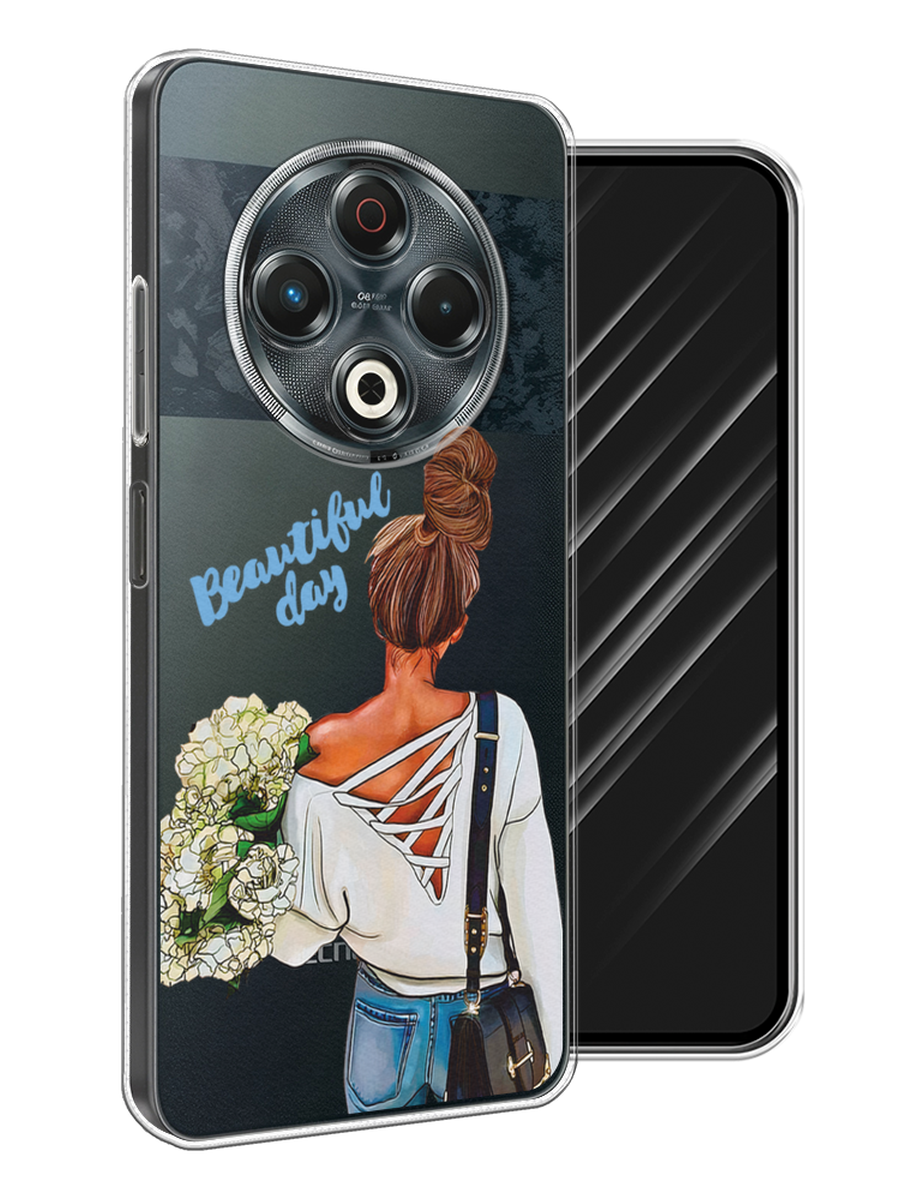 

Чехол Awog на Tecno Spark 30 "Beautiful day vector", Коричневый;белый;зеленый, 309150-1