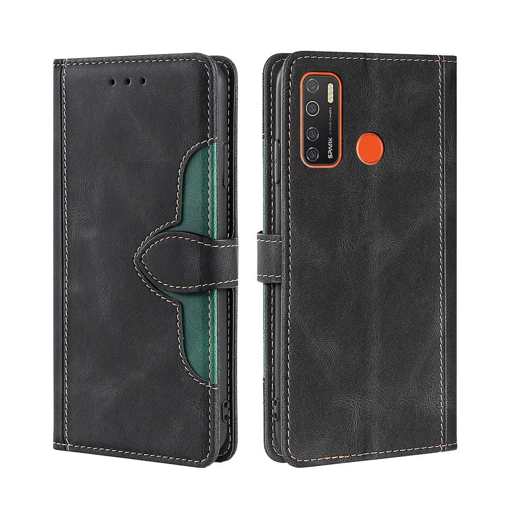 

Чехол-книжка MyPads для Tecno Camon 15 / 15 Air / Текно Камон 15 (черный)
