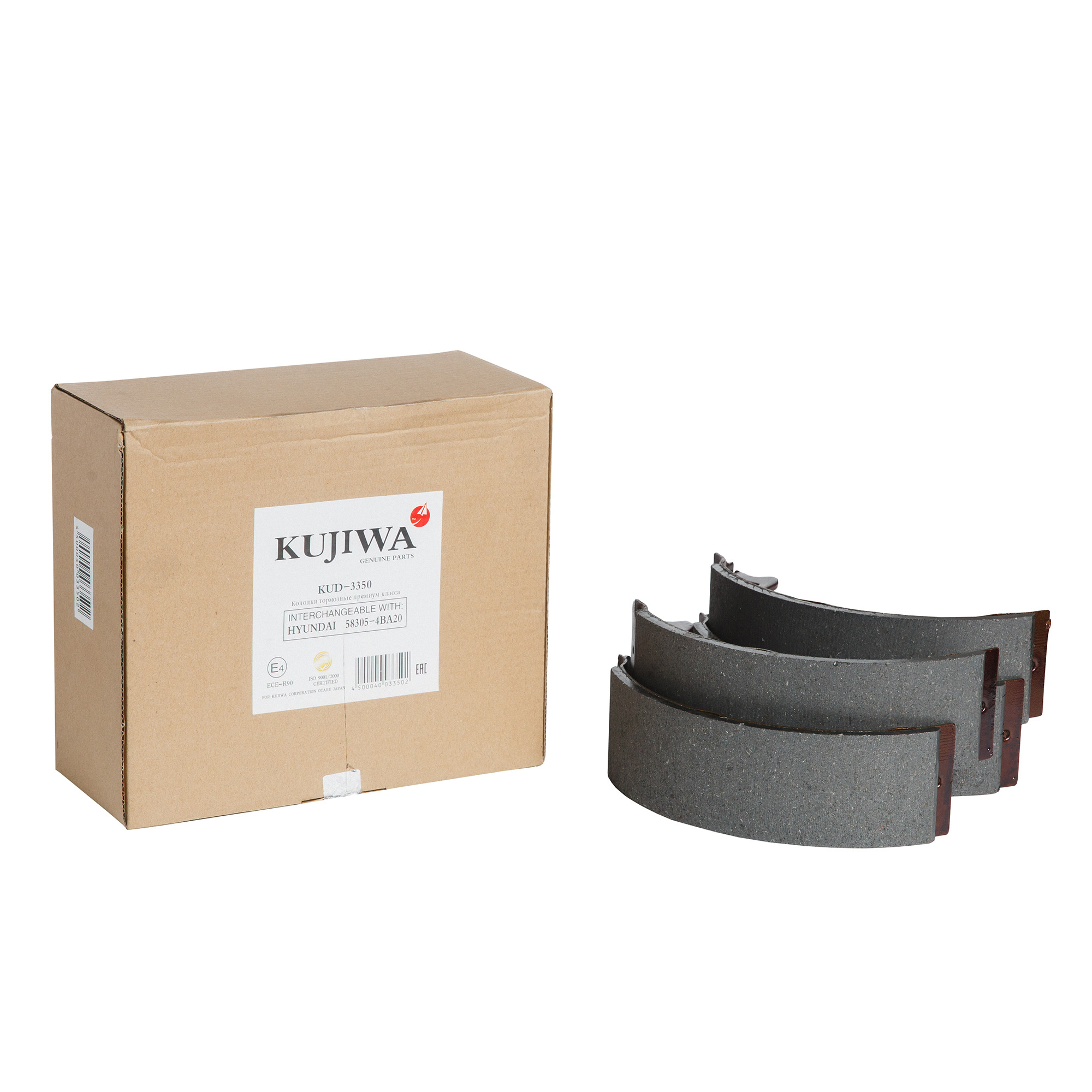 

Тормозные колодки KUJIWA барабанные KUD3350