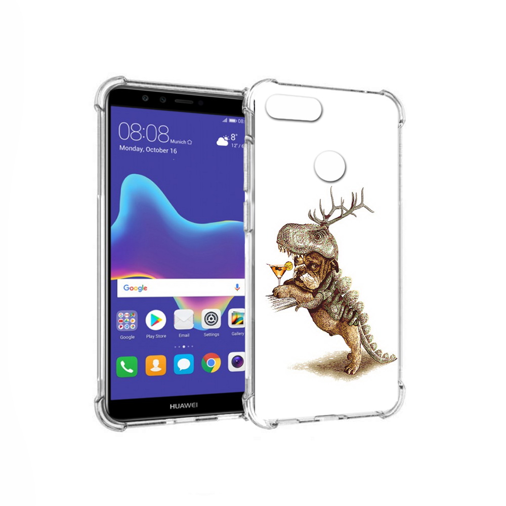 

Чехол MyPads Tocco для Huawei Enjoy 8 Plus тематическая вечеринка (PT108787.33.638), Прозрачный, Tocco