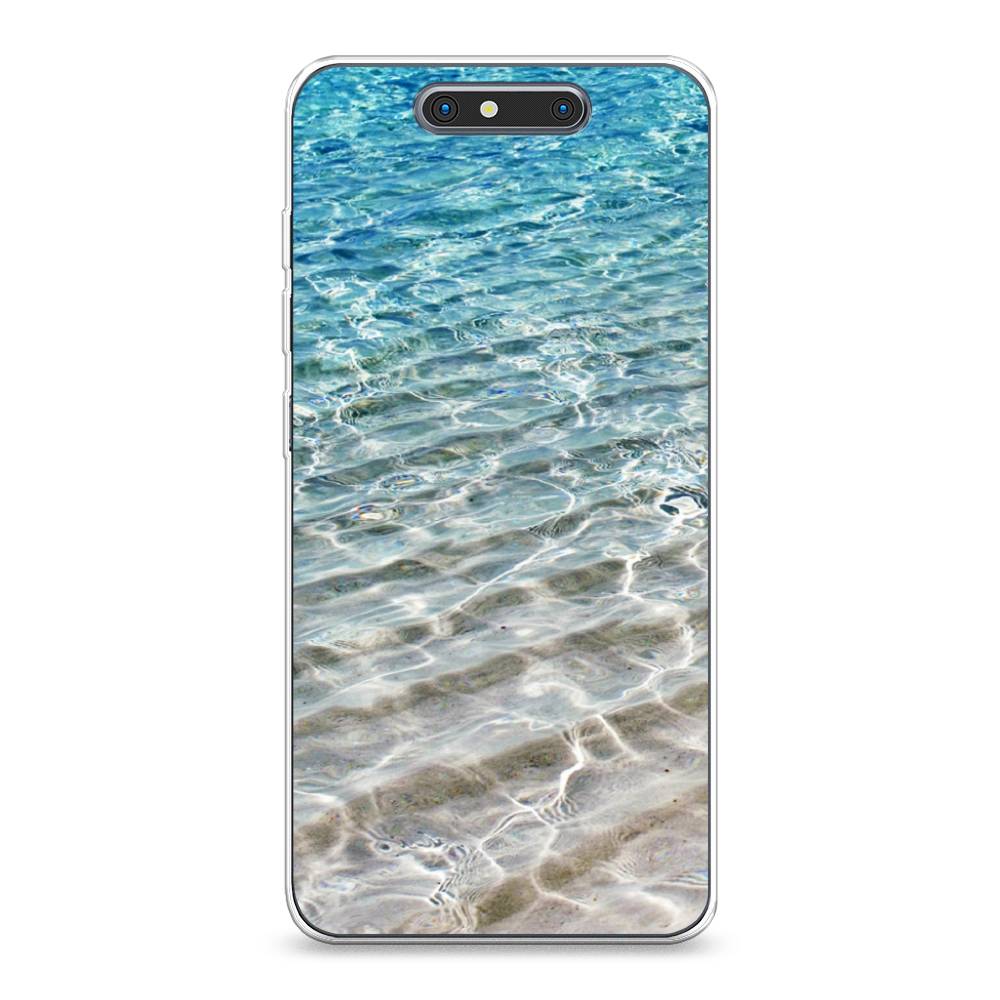 

Чехол Awog на ZTE Blade V8 / ЗТЕ Блэйд V8 "Волны 10", Разноцветный, 131250-4