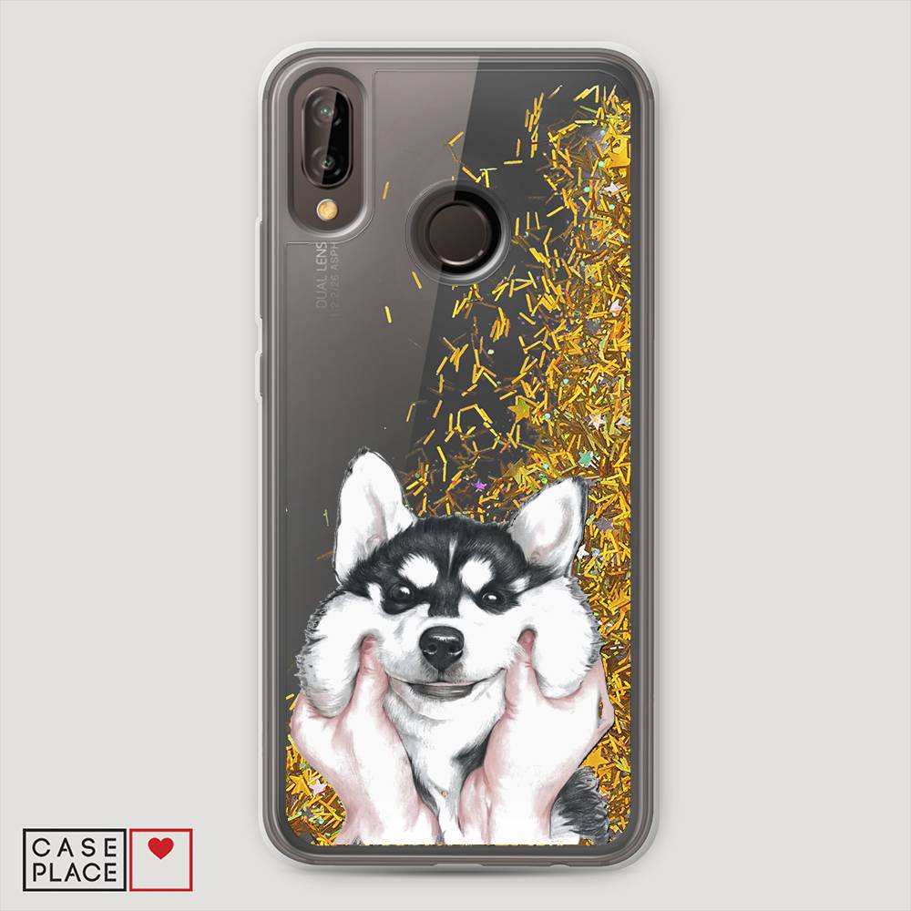 

Чехол Awog "Щечки хаски" для Huawei P20 Lite, 64490-1