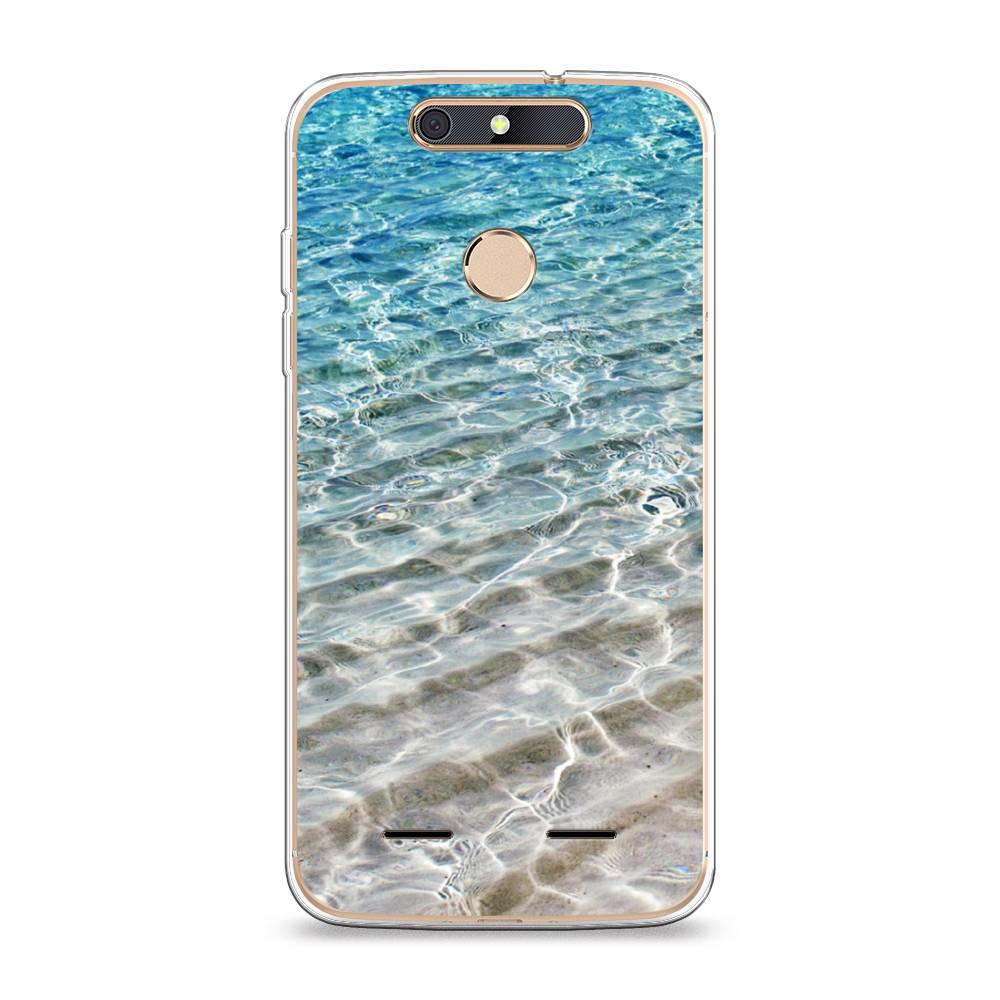 

Чехол Awog на ZTE Blade V8 mini / ЗТЕ Блэйд V8 mini "Волны 10", 131950-4