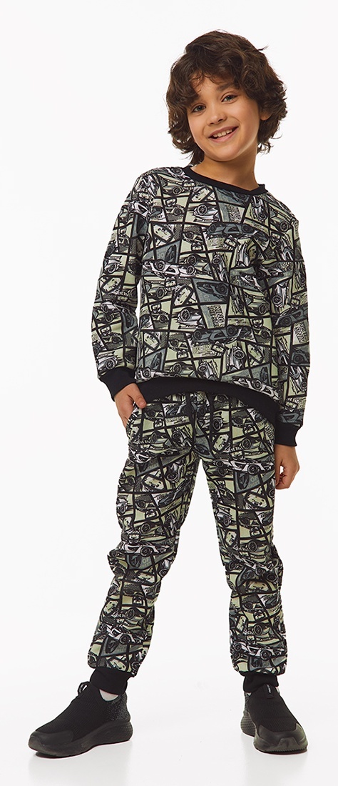 

Костюм спортивный Kari Kids AW24C32803215, черный, 110, 234371