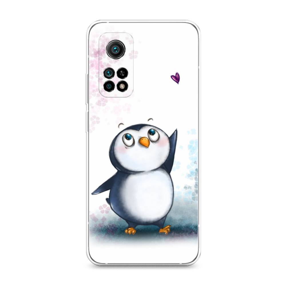 

Чехол Awog на Xiaomi Mi 10T Pro "Пингвин и сердечко", Разноцветный, 37750-1