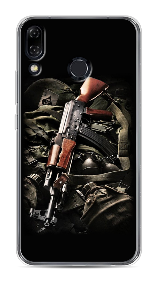

Чехол Awog на Asus Zenfone 5 ZE620KL "Автомат", Черный;коричневый;серый, 43350-5