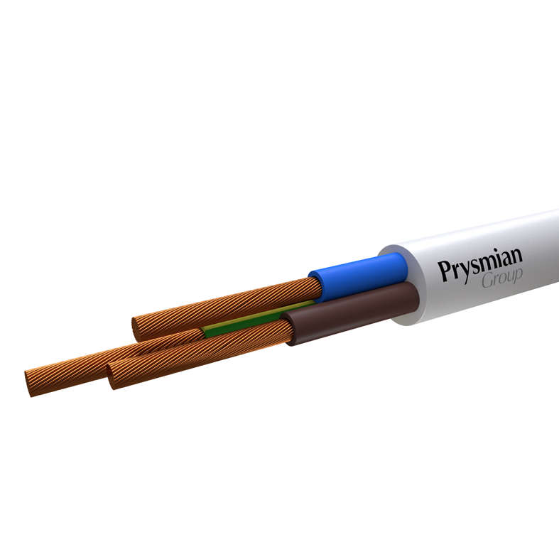 

Провод ПВС 3х0.75 Б (бухта) (м) РЭК-PRYSMIAN 0103020201, Белый