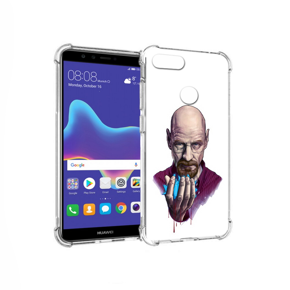 

Чехол MyPads Tocco для Huawei Enjoy 8 Plus разработчик (PT108787.33.574), Прозрачный, Tocco
