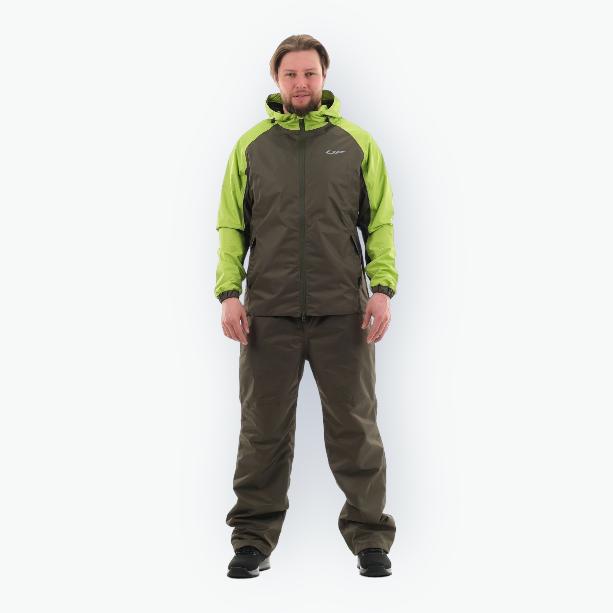 Мембранный костюм Dragonfly ACTIVE 2.0 MAN Lime-Moss 2021, размер L